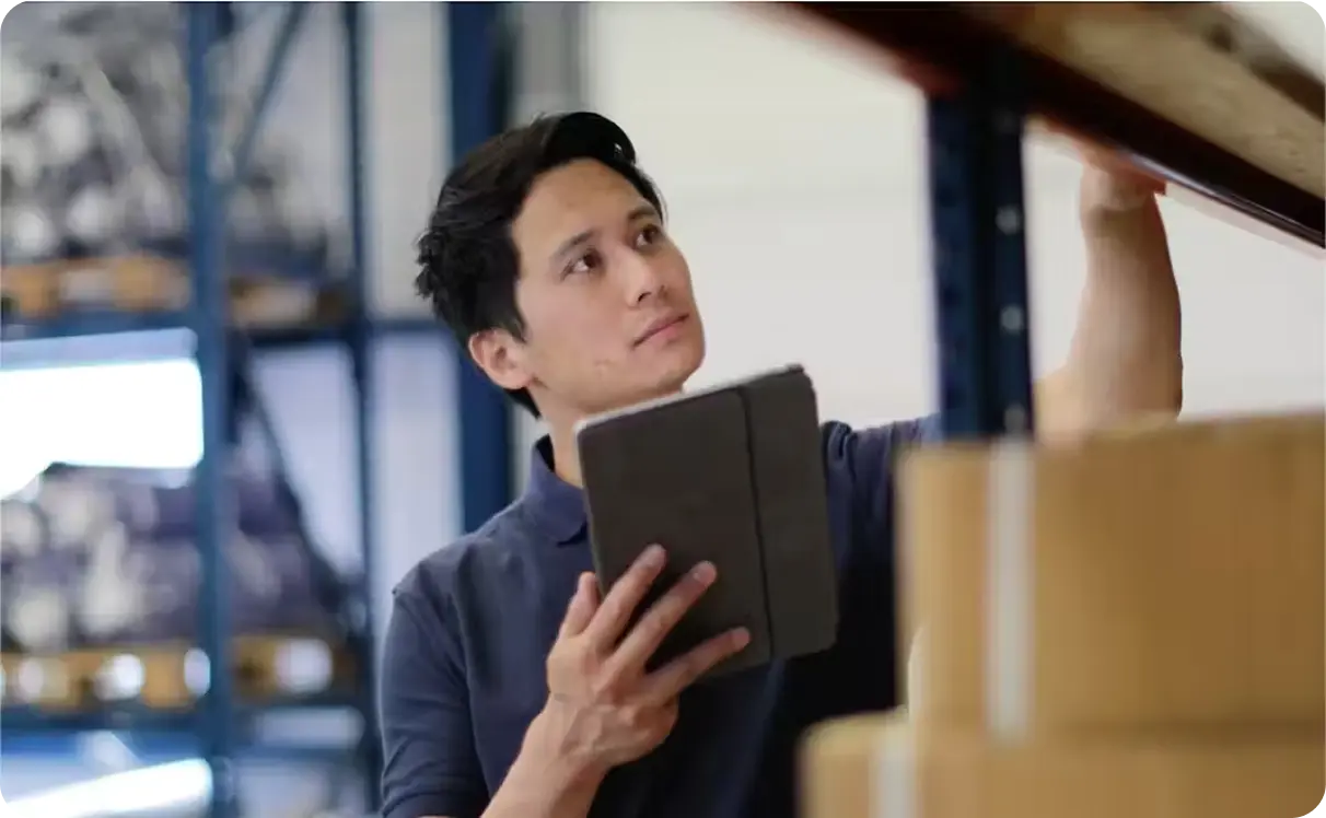 Professionals working on a laptop